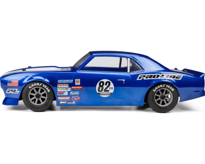Pre-Cut 1968 Chevy Camaro Clear VTA Body: Losi NASCAR