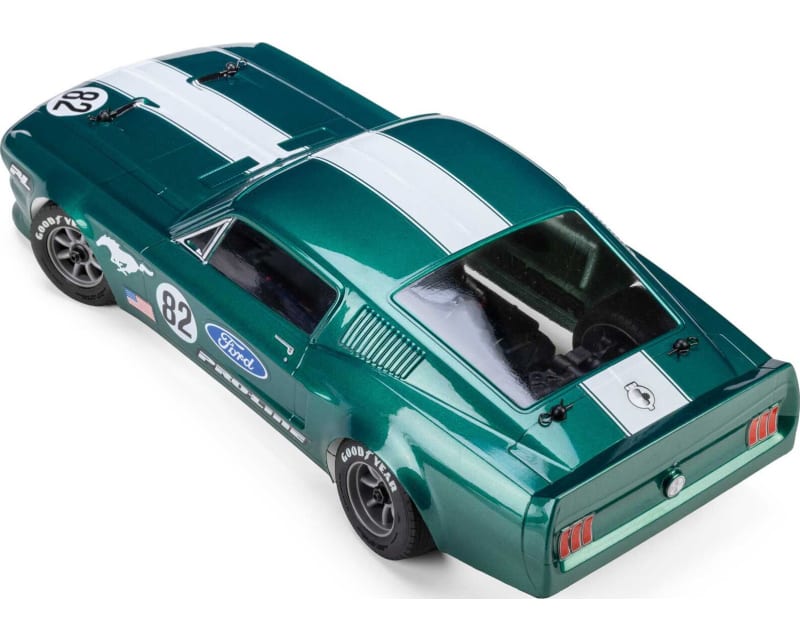 Tap to zoom Pre-Cut 1968 Ford Mustang Clear VTA Body for Losi NASCAR