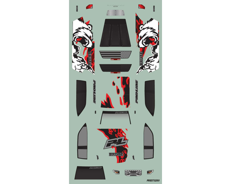 Tap to zoom 1/30 Pre-Cut Brute Body Clear: Axial SCX30