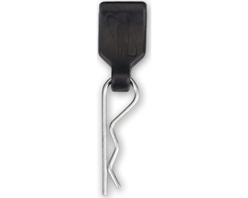 Silver Body Clips 29mm long 1.15mm wire (20)