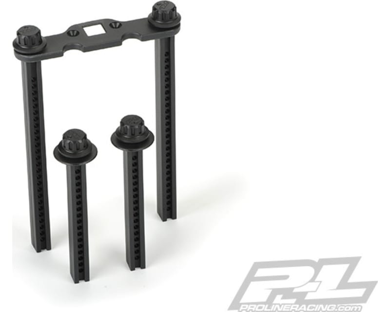Extended Front/Rear Body Mounts Revo 3.3/Summit