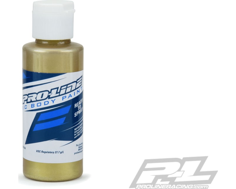 Tap to zoom Metallic Gold RC Body Airbrush Paint 2oz