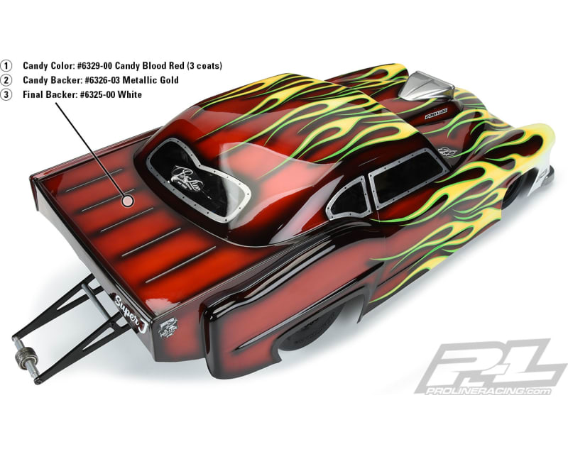 Tap to zoom Candy Blood Red RC Body Airbrush Paint 2oz