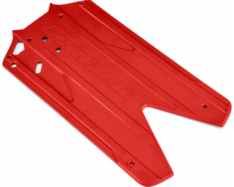 Bash Armor Chassis Protector Red for ARRMA 3S Long Wheelbase