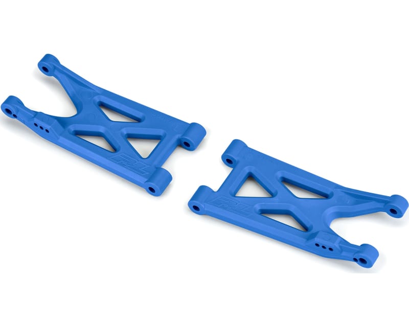 Bash Armor Rear Suspension Arms Blue for ARRMA 3S Vehicles photo