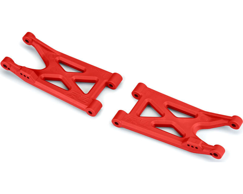 Bash Armor Rear Suspension Arms Red for ARRMA 3S Vehicles photo