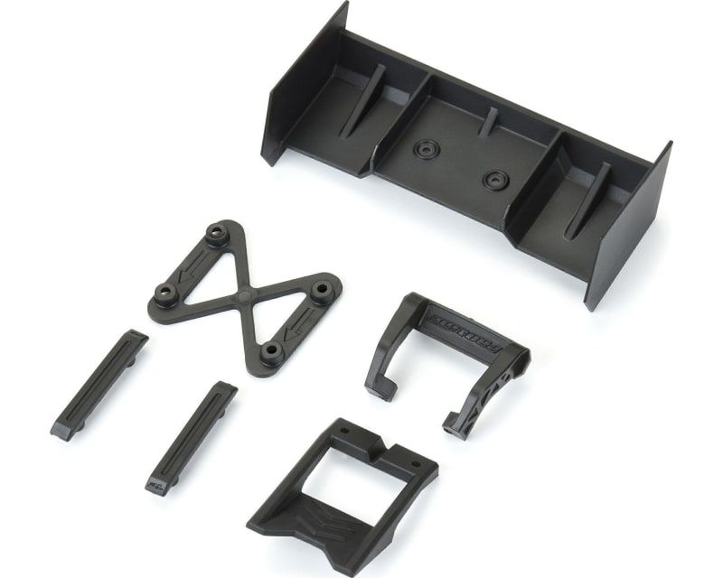 Sector Wing Set and Roof Skids for Arrma Granite GROM Black