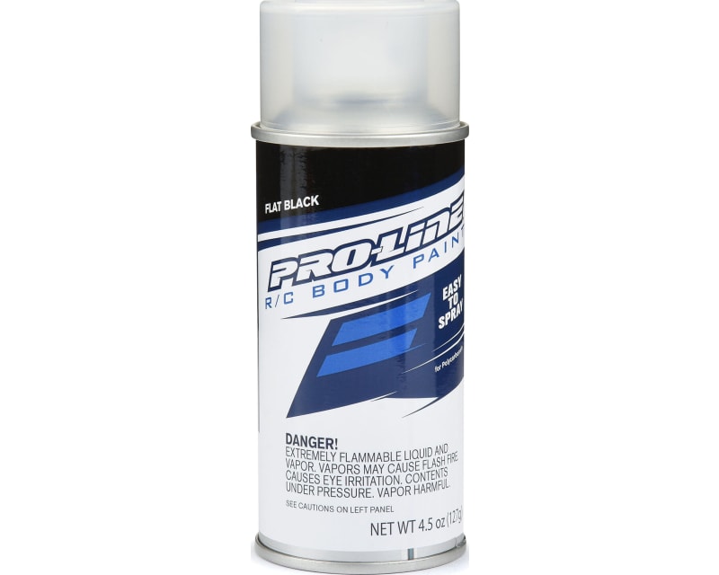 Tap to zoom Pro-Line RC Body Spray Paint - Flat Black