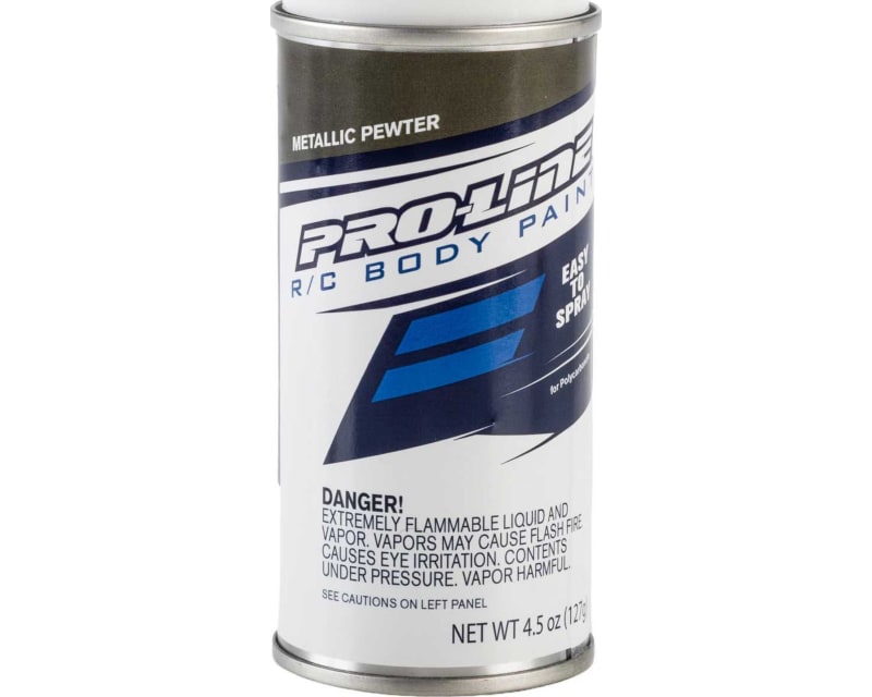 Tap to zoom Pro-Line RC Body Spray Paint - Metallic Pewter