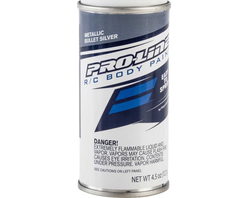 Tap to zoom Pro-Line RC Body Spray Paint - Metallic Billet Silver