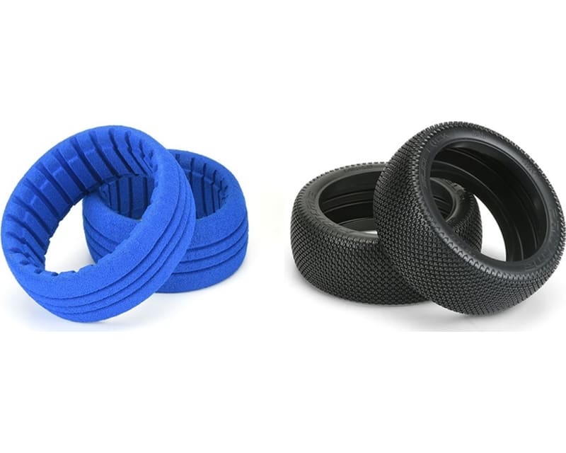 Slide Lock S4 :8 Buggy Tires 2 for F/R