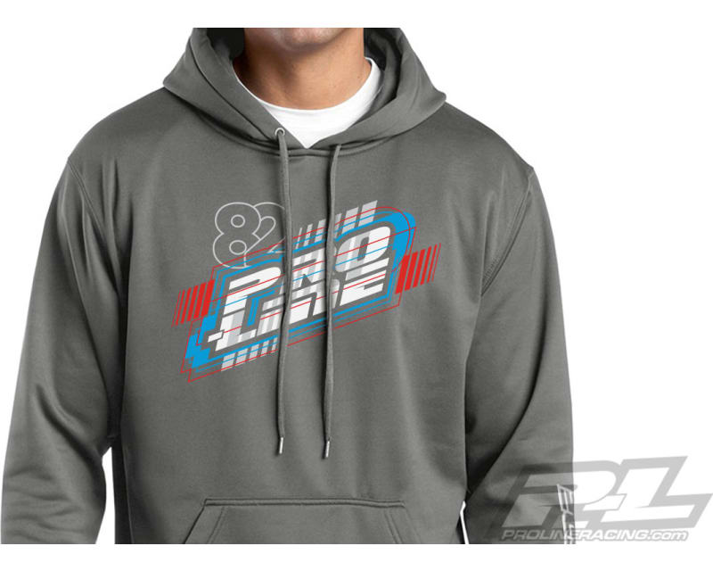 Tap to zoom Pro-Line Energy Dark Smoke Gray Hoodie Sweatshirt - Xx-Large