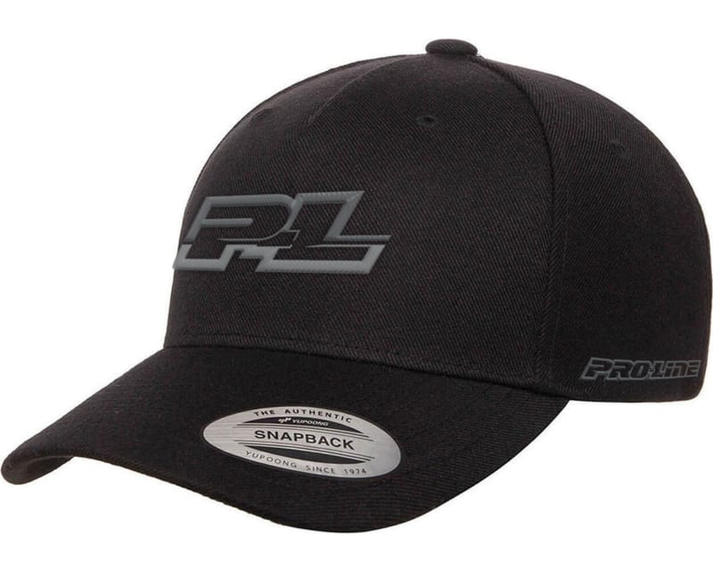 Pro-Line Division Black Snapback Hat One Size Fits Most
