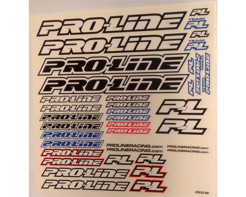 Proline Decal Sheet