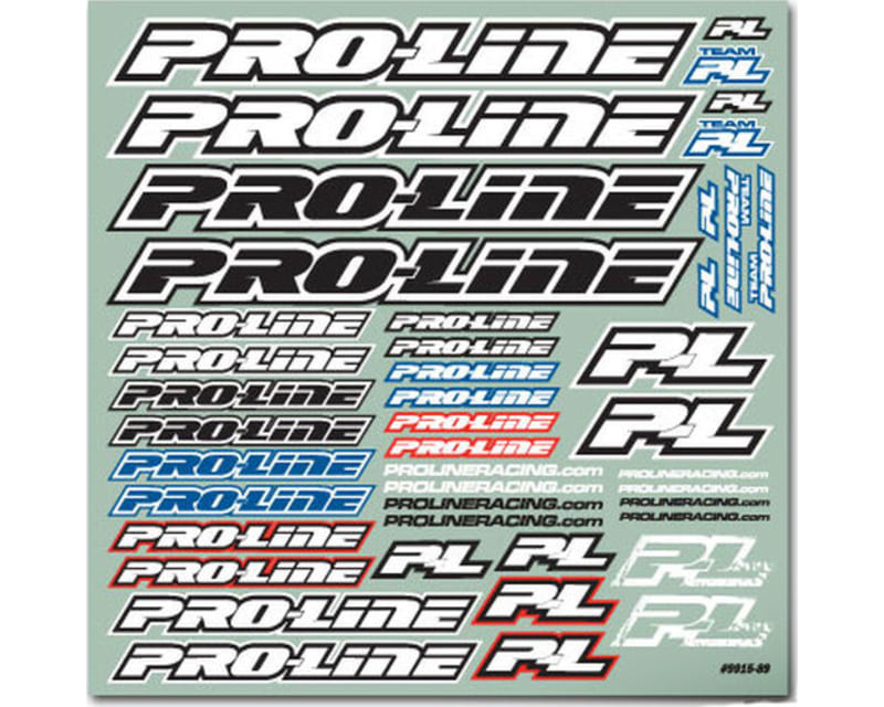 Tap to zoom Proline Decal Sheet