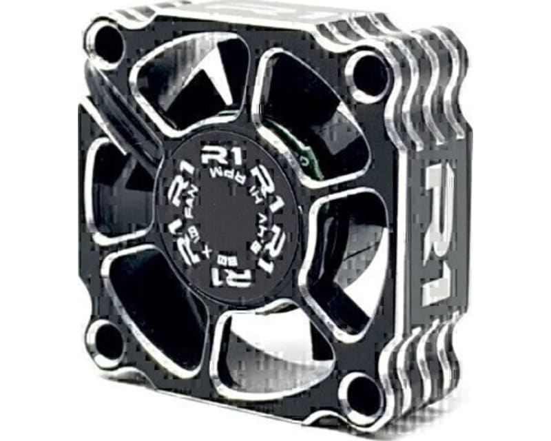 R1WURKS 8.4V 6 Spoke Aluminum 30mm Low Profile Motor Fan