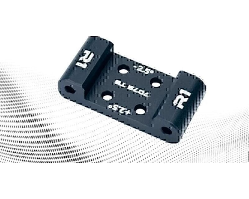 R1WURKS (B7 Series) Front Bulkhead +/-2.5 deg. Aluminum