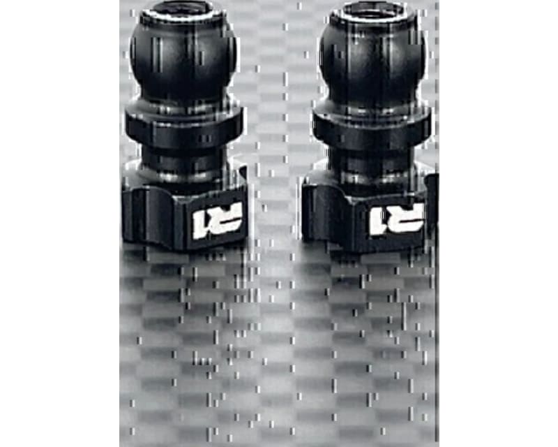 R1WURKS Shock Stand-offs Black Aluminum 10mm