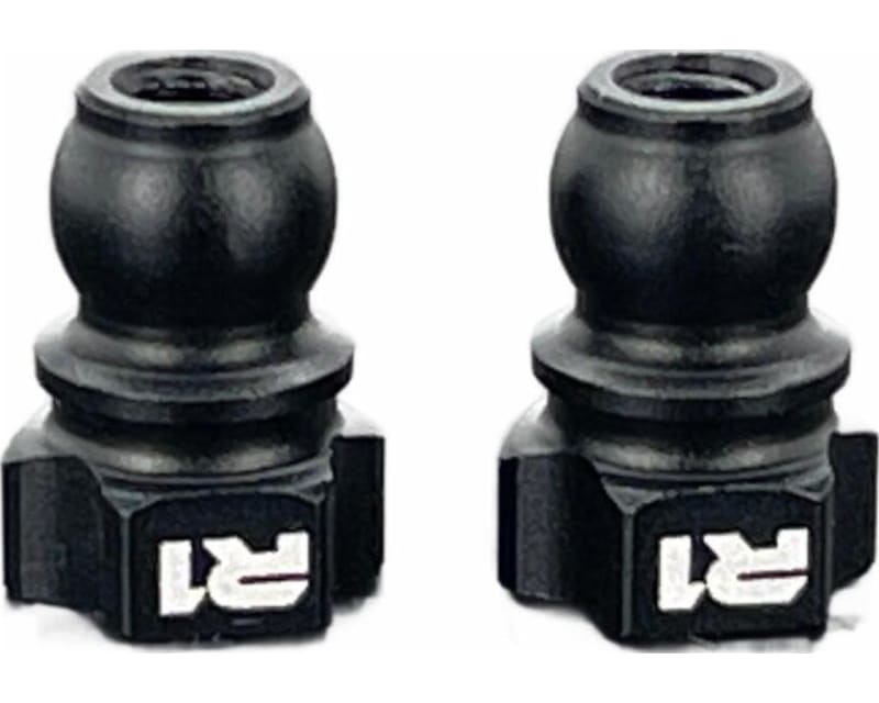 R1WURKS Shock Stand-offs Black Aluminum 8mm