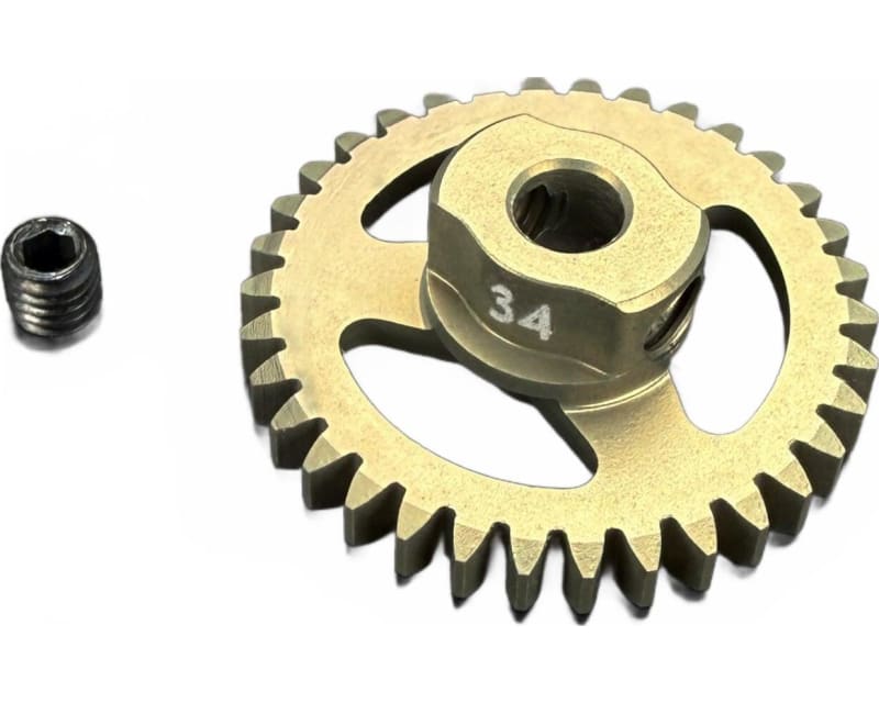 R1WURKS 48P UlTRA Light Weight Aluminum Pinion Gears 34T