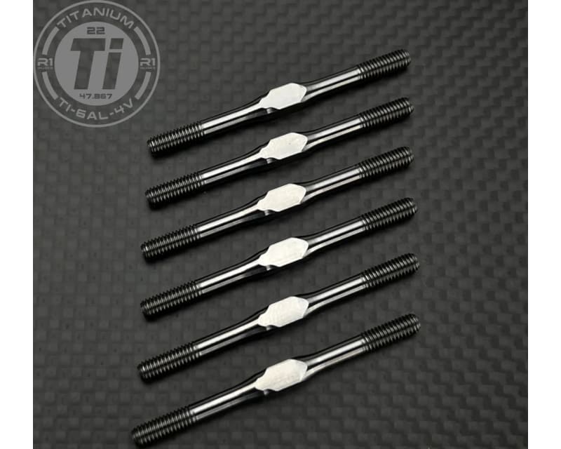 Tap to zoom R1WURKS R1B Titanium Turnbuckle Set Silver
