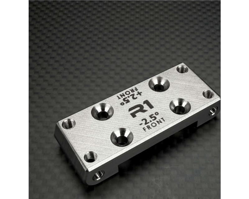 Tap to zoom R1B Front Bulkhead +/-2.5 Deg. Stainless Steel 35g