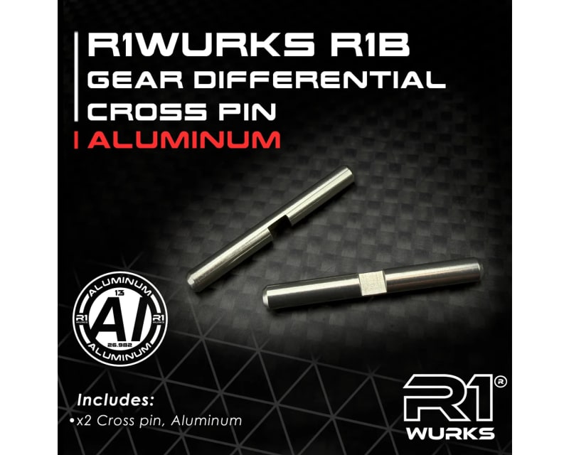 Tap to zoom R1WURKS R1B Gear Differential Cross pin Aluminum