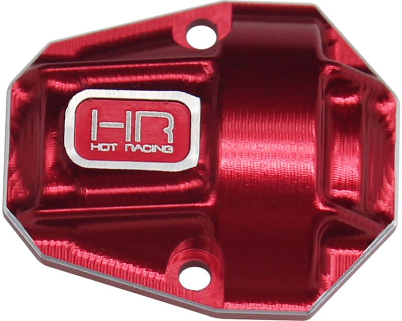 Red Aluminum Diff Cover Ascent 18