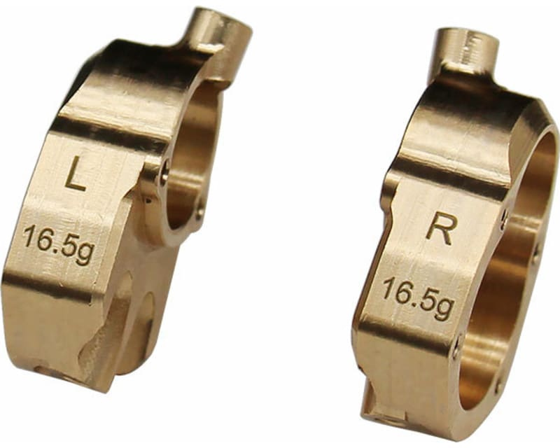 Heavy 16.5g Brass Steering Portal Drive Housing Ascent 18