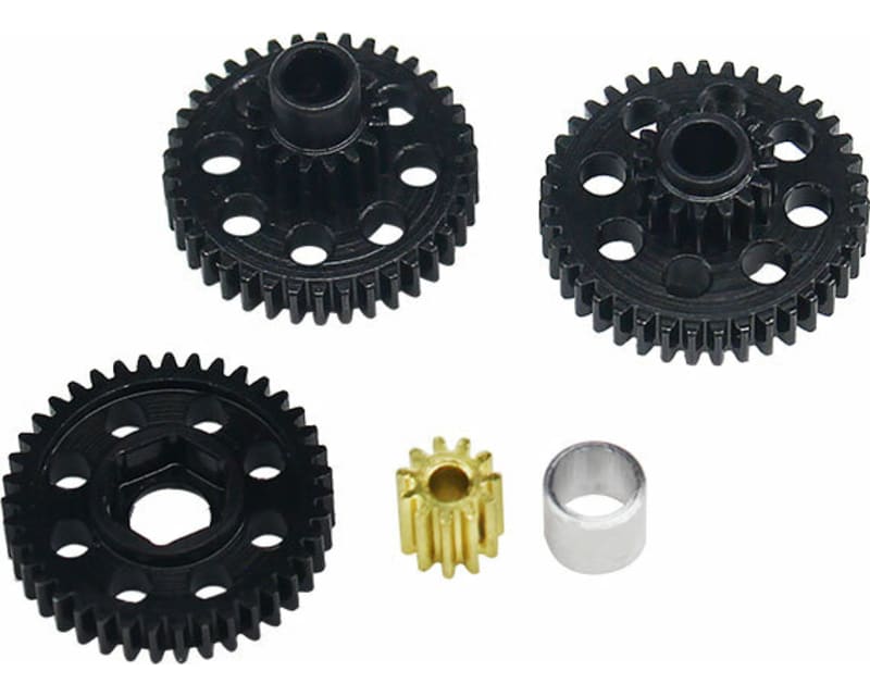 Ultra low range 20.5:1 Steel gear set Ascent 18