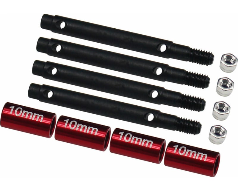 +10mm Steel Portal Drive Stub Axles Ascent 18