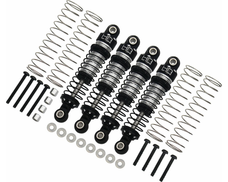 Threaded Aluminum Shocks Full Set Ascent 18