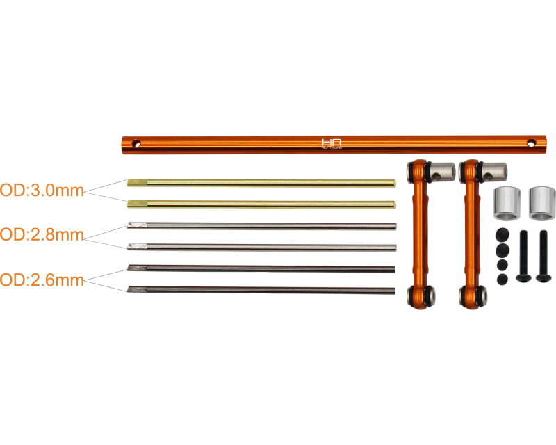 Rear Sway Bar Set - 1:10 Ryft