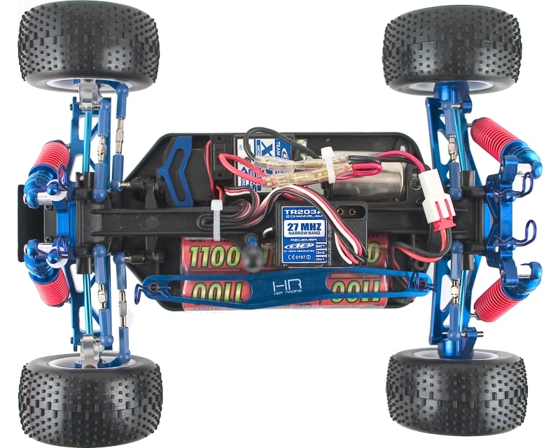 Example RC18T with many Hot Racing options installed