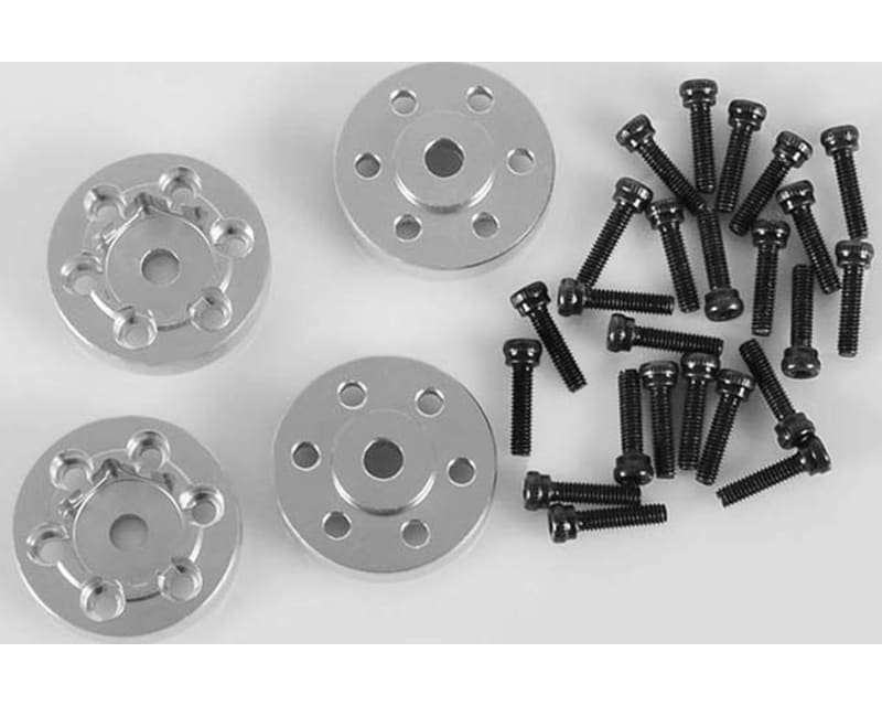 OEM Steel 1.9 Stock Beadlock Wheel Hexes CNC Alum