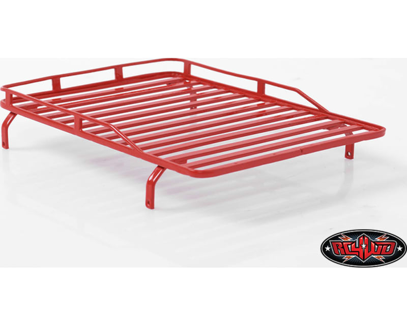 Tap to zoom Roof Rack 1/18 Gelande D90 Red