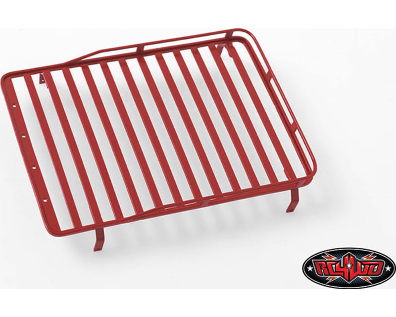 Roof Rack w/Light Pods 1/18 Gelande D90 Red