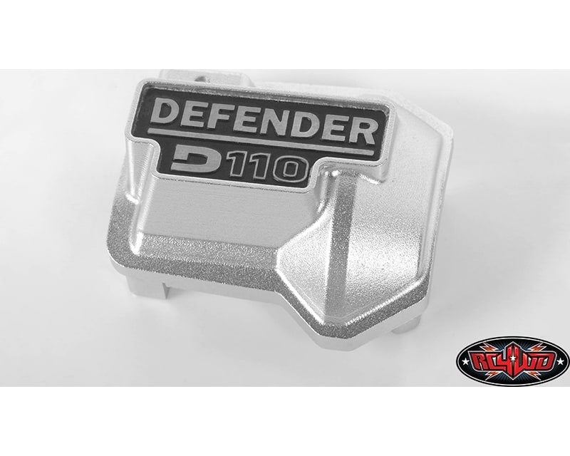 Defender D110 Diff Cover for TRA Trx-4 (Silver)
