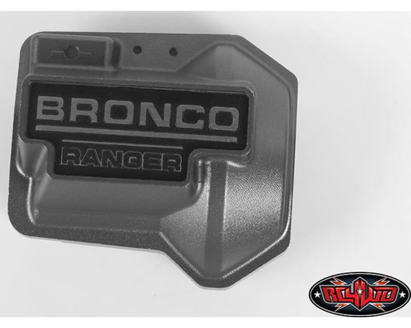 Aluminum Diff Cover for TRX-4 79 Bron Ranger XLT (Grey)