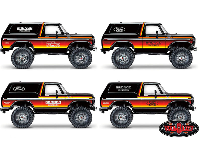 Body Decals for TRA TRX-4 79 Bron Ranger XLT (Style B)