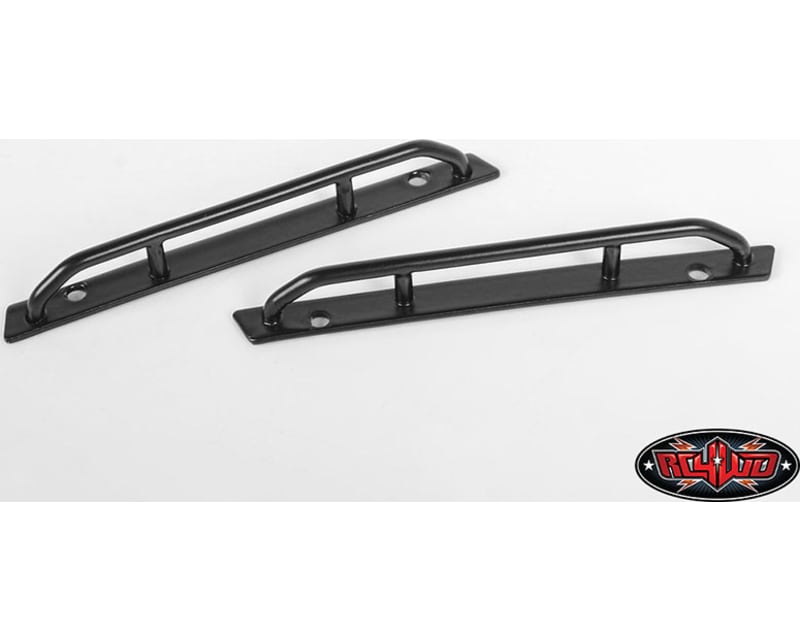 Steel Side Sliders for 1/18 Blackjack Body (Black)