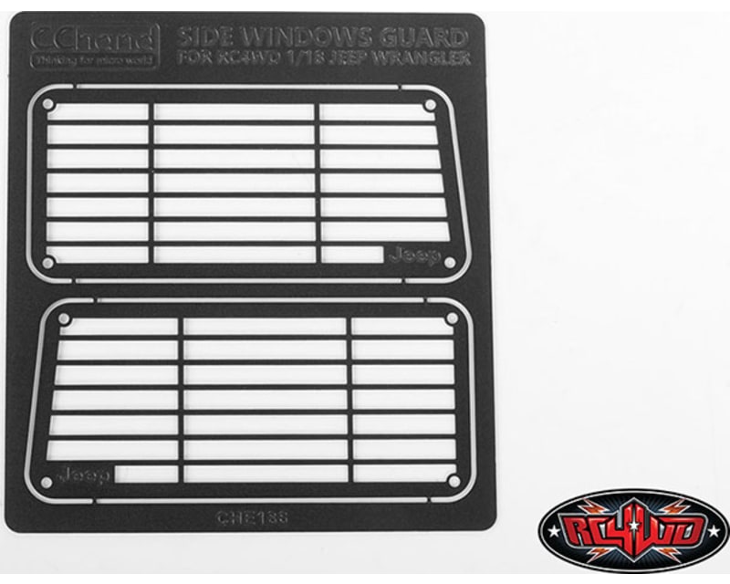 RC4WD Metal Side Window Guard for 1/18 Gelande II RTR