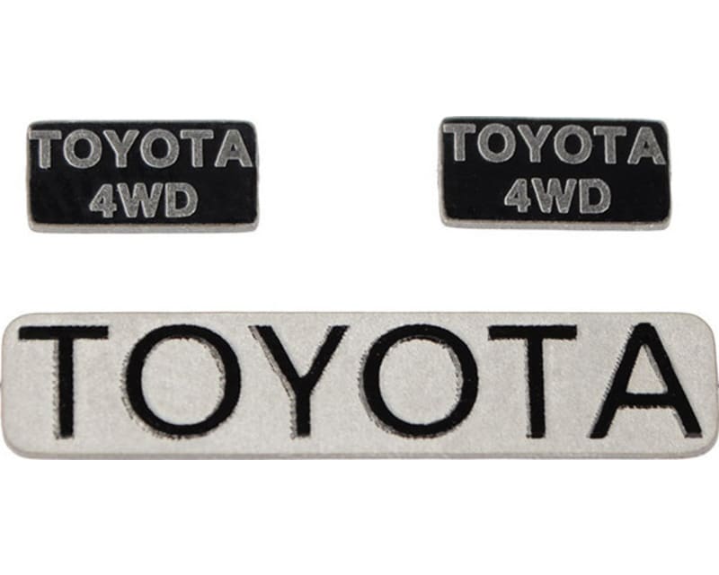 Metal Emblems for 1985/87 Toyota Pickup/Xtracab 
