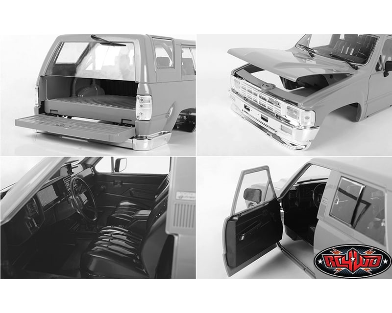 RC4WD 1985 T0Y0TA 4Runner Hard Body Complete Set