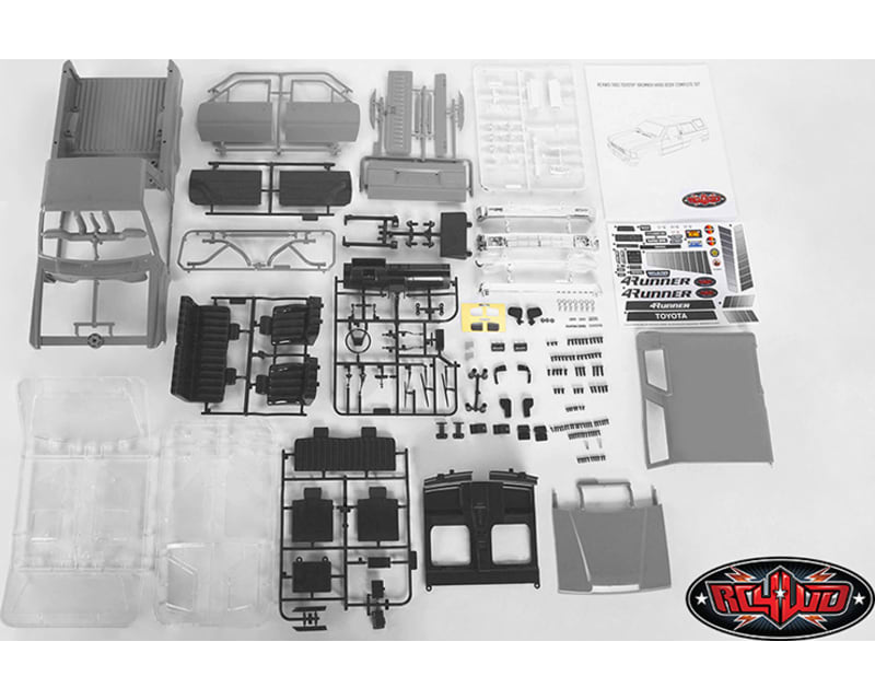RC4WD 1985 T0Y0TA 4Runner Hard Body Complete Set