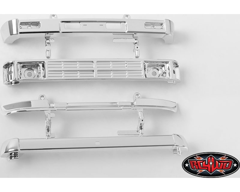 RC4WD 1985 T0Y0TA 4Runner Chrome Bumper