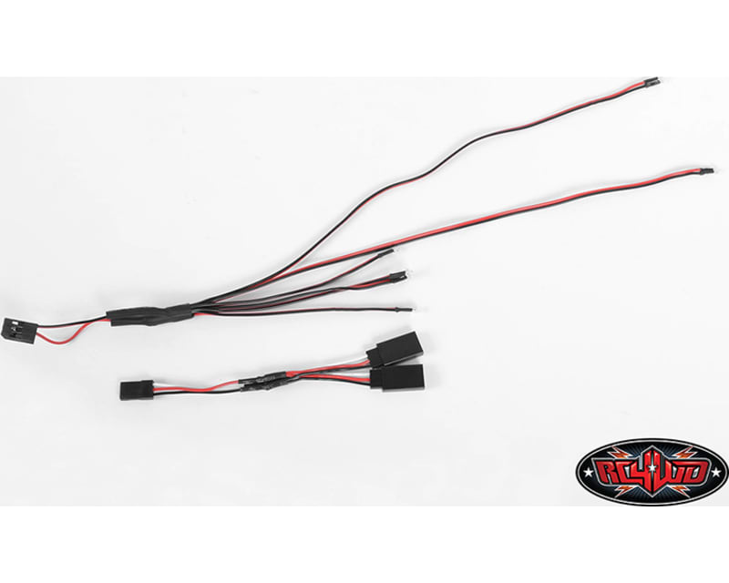 Led Basic Lighting System for 1/18 Black Rock Body