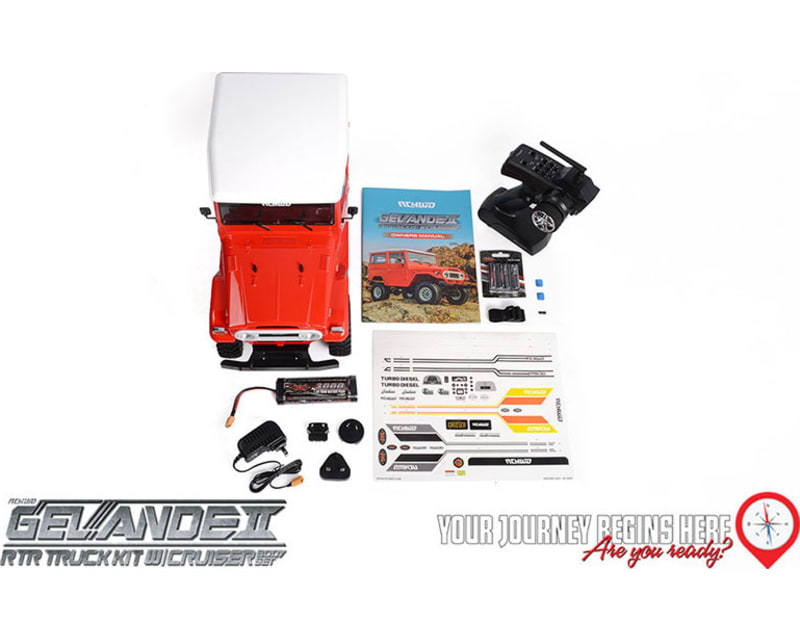 Gelande II RTR Truck w/Cruiser Body Set