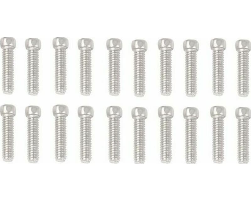 Scale Hex Head Bolts M2x8mm Silver photo