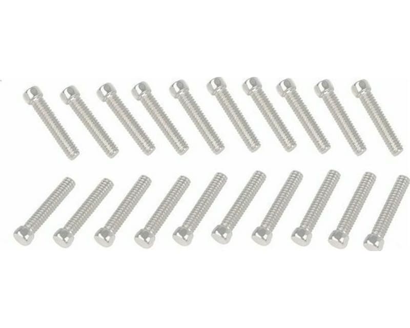 Scale Hex Head Bolts M2x10mm Silver